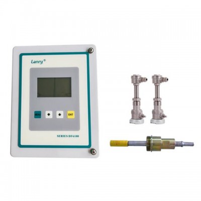 LCD Doppler Ultrasonic Flow Meter For Petrochemical Industry